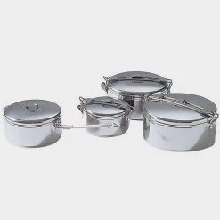 MSR Alpine 4-Pot Set Stainless Camping Cookware -Comprehensive outdoor sports x662