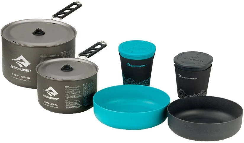 Sea To Summit Alpha Pot Cook Set 2.2 Camping Cookware 1 Sea To Summit Alpha Pot Cook Set 2.2 Camping Cookware