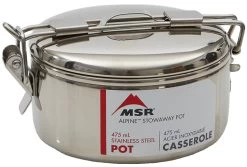 MSR Alpine StowAway Pot 475ml Stainless Steel Camp Cookware