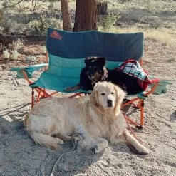 Kelty Loveseat Padded Double Camping Chair -Comprehensive outdoor sports zder6