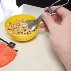 Titanium Folding Spoon Ultralight Camping Cutlery -Comprehensive outdoor sports zdf235